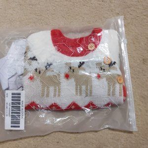 New Christmas reindeer sweater (kids, size 3-6 months)